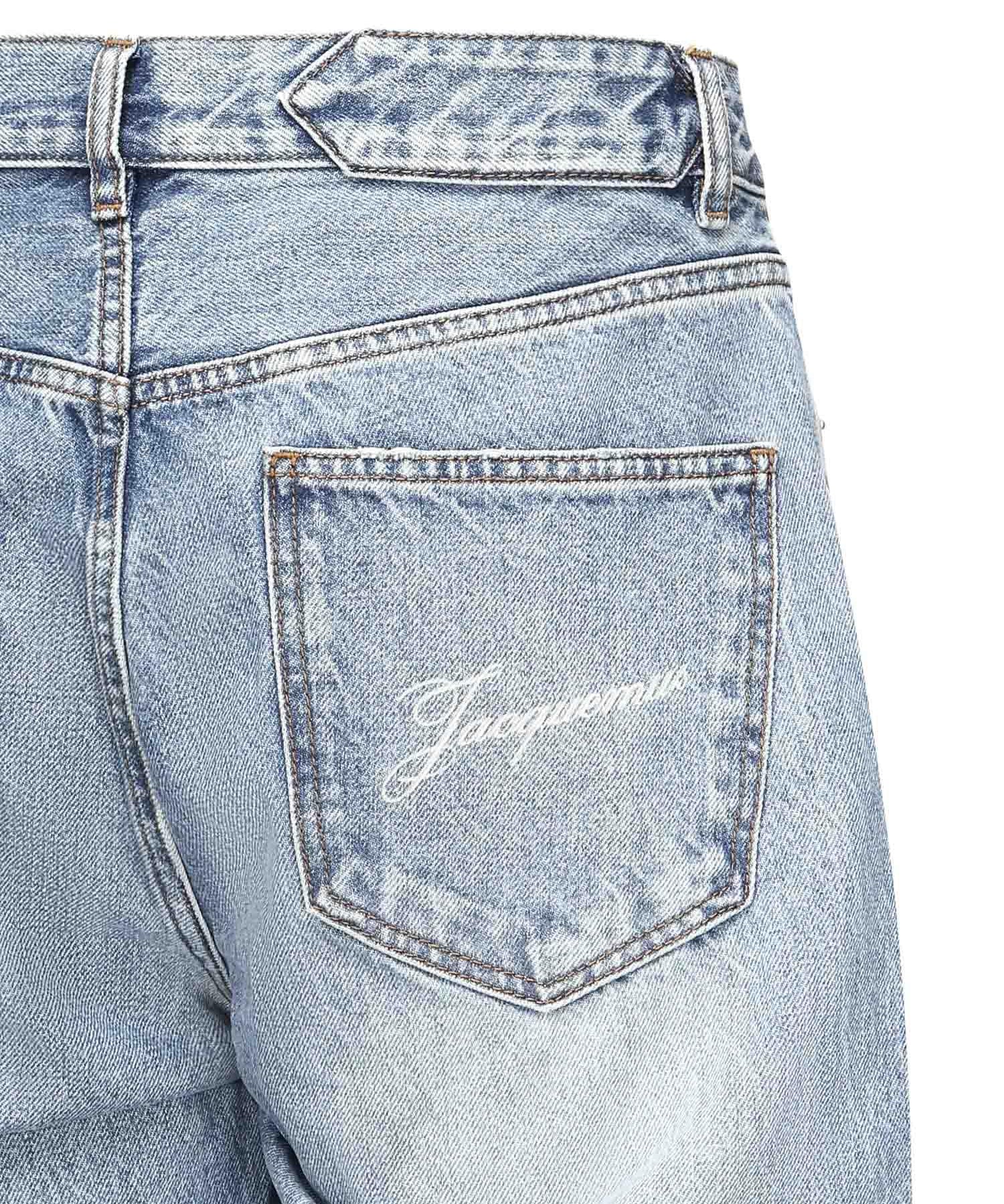 Jeans le de-Nîmes droit in cotone 25HPAM00028AD00038 33C JACQUEMUS 