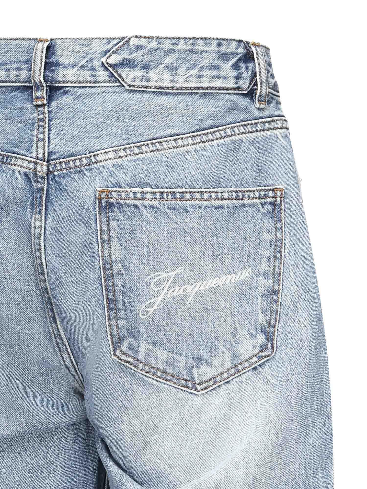 Jeans le de-Nîmes droit in cotone 25HPAM00028AD00038 33C JACQUEMUS 