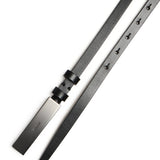Cintura in pelle con placca logata<BR/> 2514501013600 001 MAX MARA 
