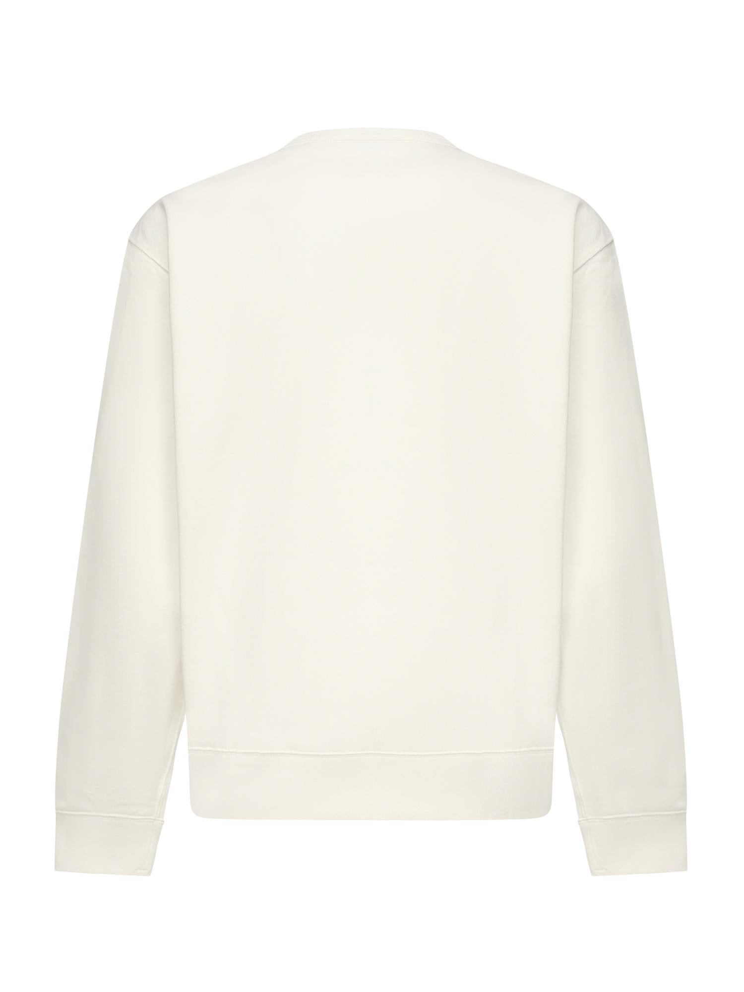 Felpa in cotone con EKD a punto croce 8110547 B7078 BURBERRY 