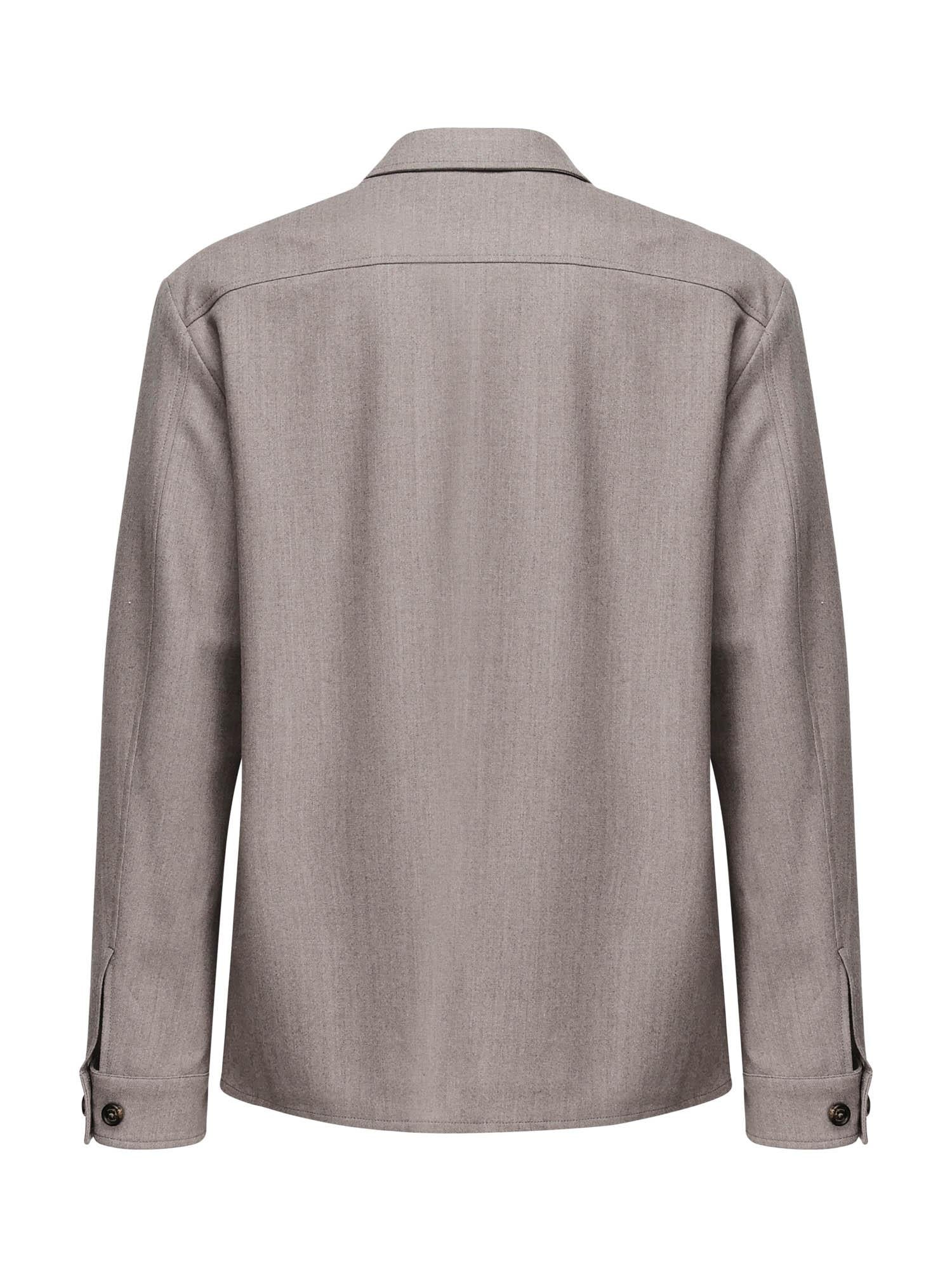 Overshirt in misto lana L70GIAJ17TES0L065 81 ELEVENTY 
