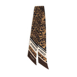 Foulard sottile con stampa leopardata 106652 A38FL3Z PINKO 