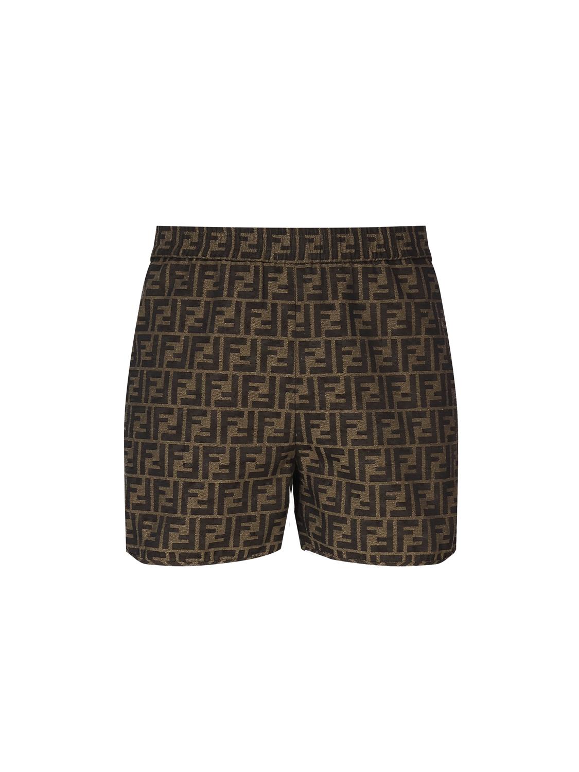 Short in canvas FF jacquard FR6259 A5W3F118W FENDI 