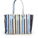Borsa shopping con logo 73BS9MV01R ILENEAZZURRO/MULTICOLOR V° 73 