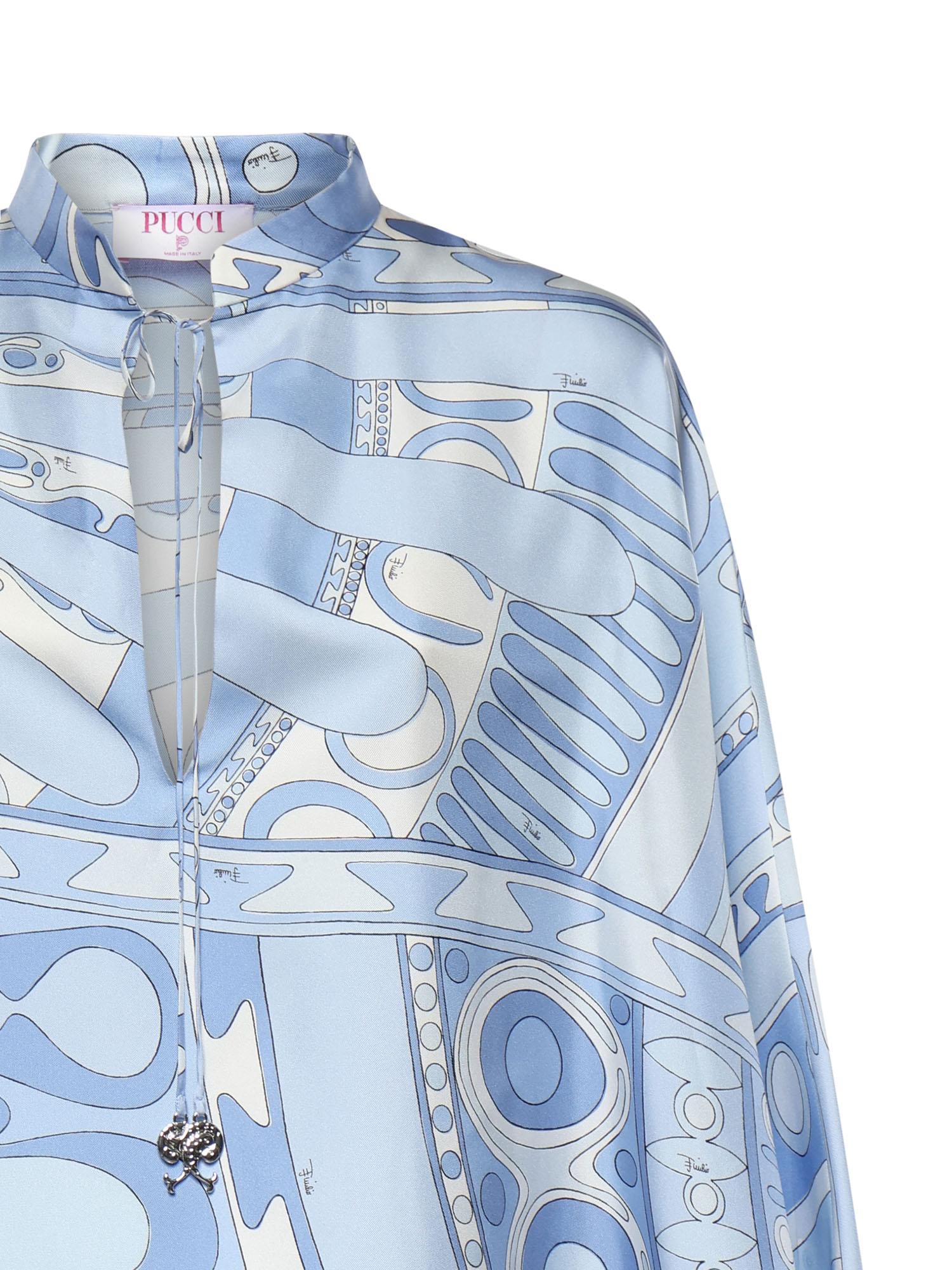 Caftano in seta stampa Soleil 6HRL76 6H862068 PUCCI 