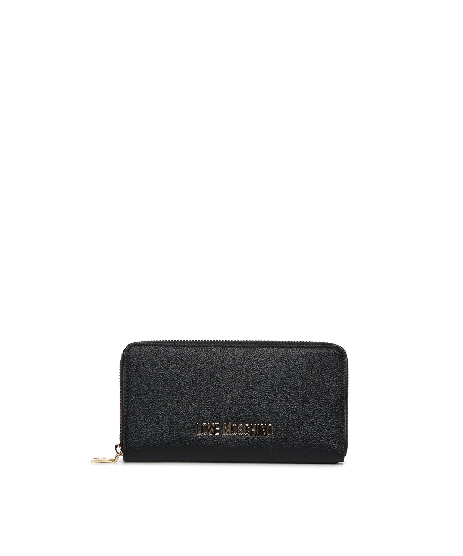 Portafoglio con logo JC5700PP1NLD0 000 LOVE MOSCHINO 