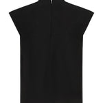 Top smanicato in jacquard di seta 838750 TSN091000 BALENCIAGA 