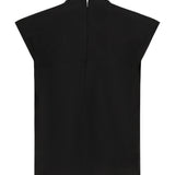 Top smanicato in jacquard di seta 838750 TSN091000 BALENCIAGA 