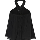 Top con lacci e dettagli texani 106944 A3AXZ99 PINKO 