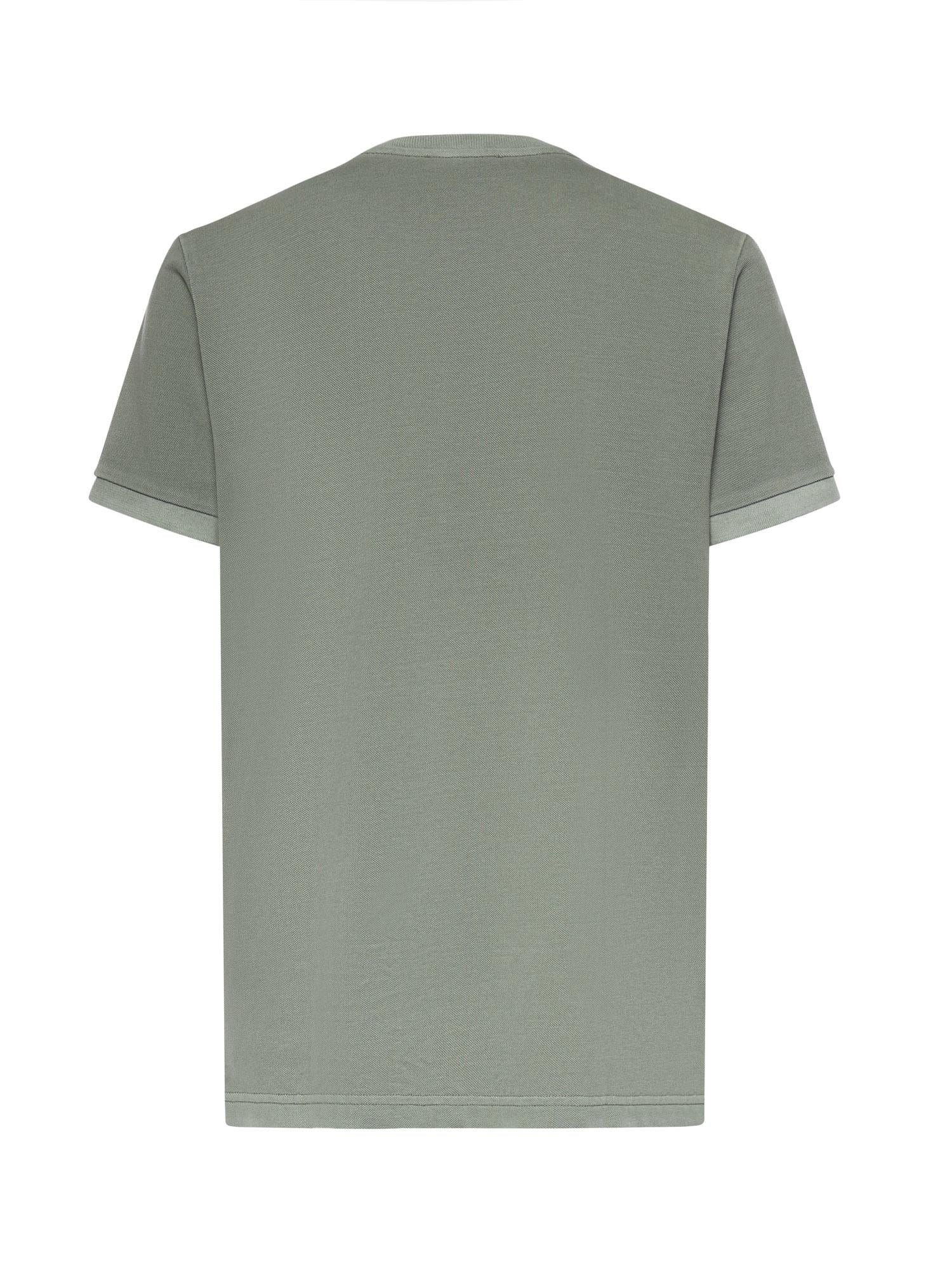 T-shirt in piquet di cotone NPMB352136TZEF V400 FAY 