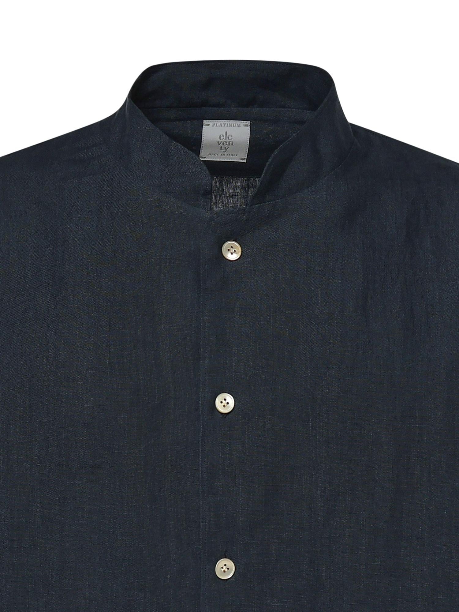 Camicia in lino M75CAMM05TES0I139 19 ELEVENTY 