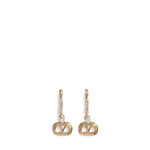 Orecchini Ovalette in metallo e cristalli Swarovski® 7W2J0AI3 YCW9MN VALENTINO GARAVANI 
