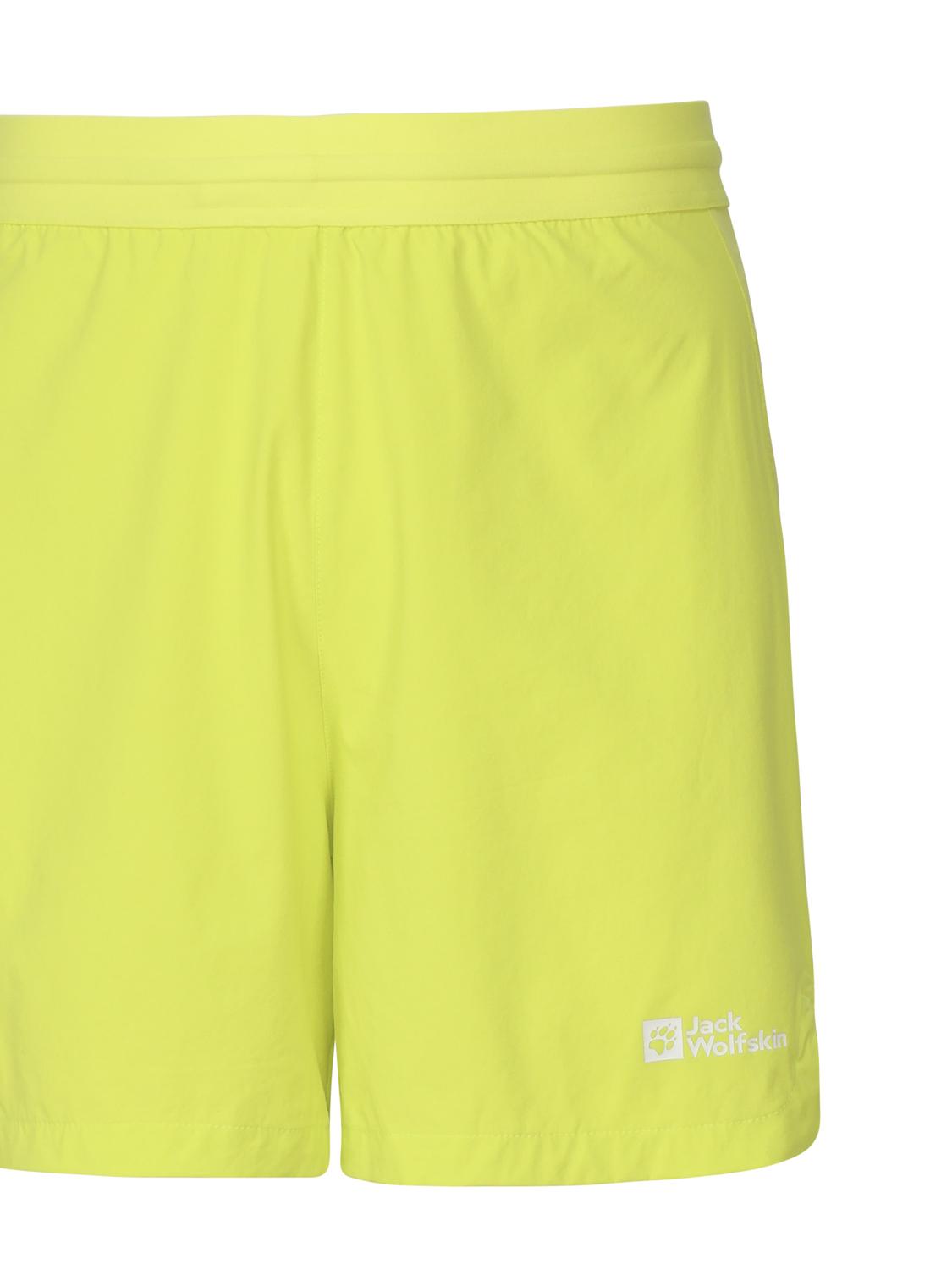 Shorts in tessuto tecnico con logo a contrasto 1509031 -3177 JACK WOLFSKIN 