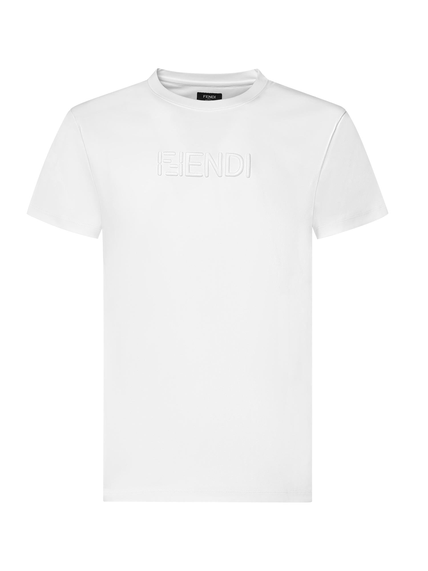 T-shirt in cotone FY1319 AY0GF0QA0 FENDI 