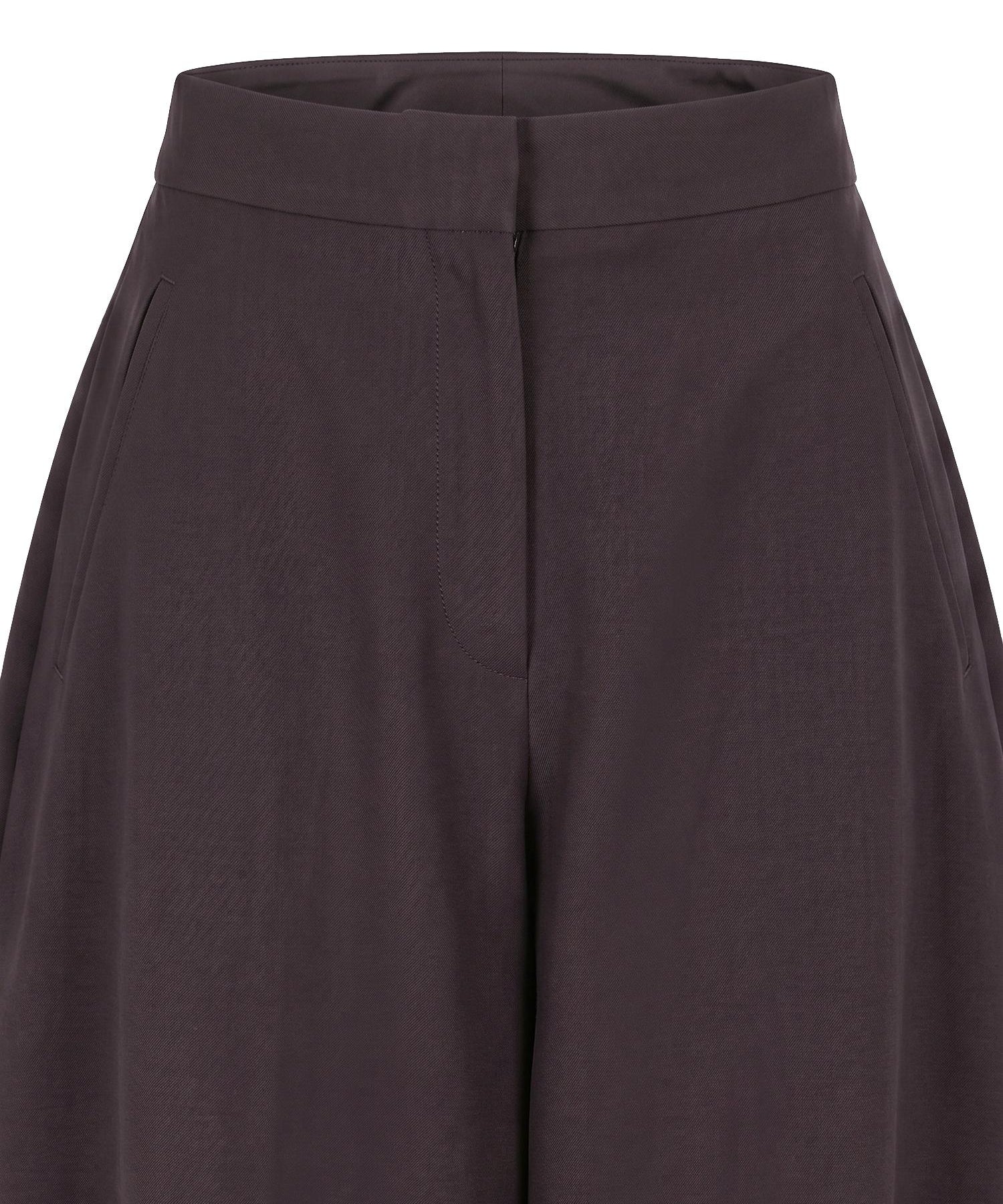 Pantaloni in popeline effetto carta AA9P1359W144C 413 ALAIA 