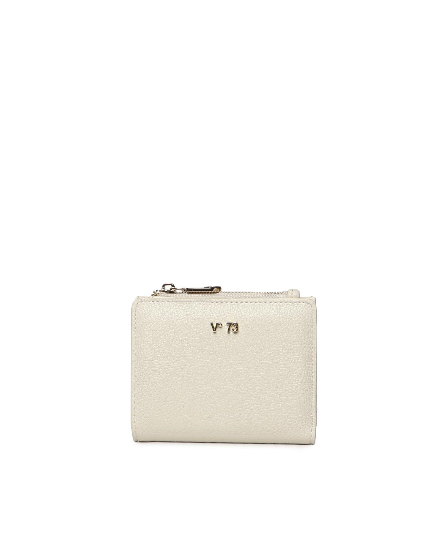 Portafoglio con logo 73PS9D1258 KEIRAOFF WHITE V° 73 
