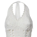 Miniabito Sandlight in cotone 263604 WHITE CHARO RUIZ 