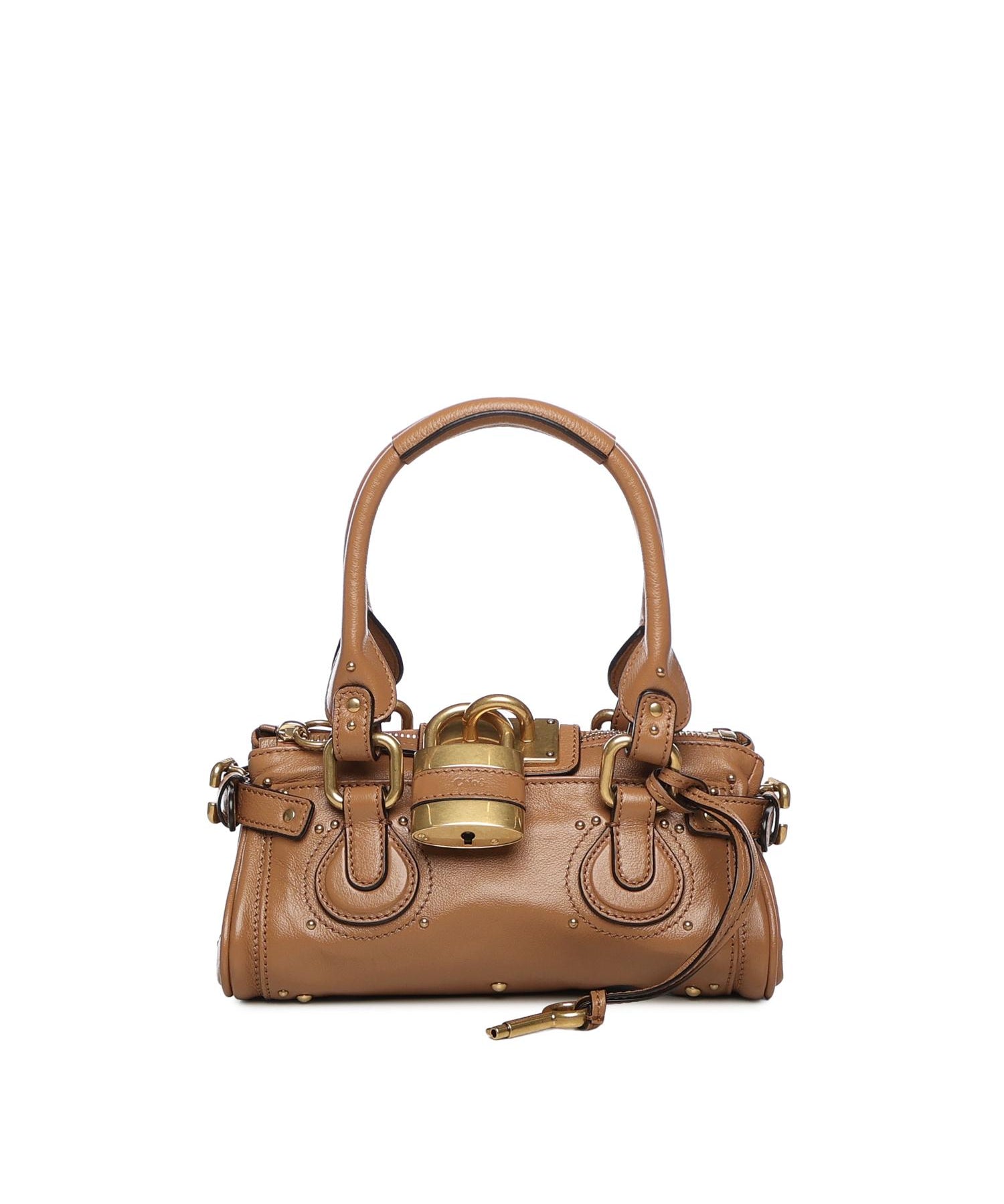 Borsa Paddington piccola in pelle granata CH26SS805P75 209 CHLOÉ 