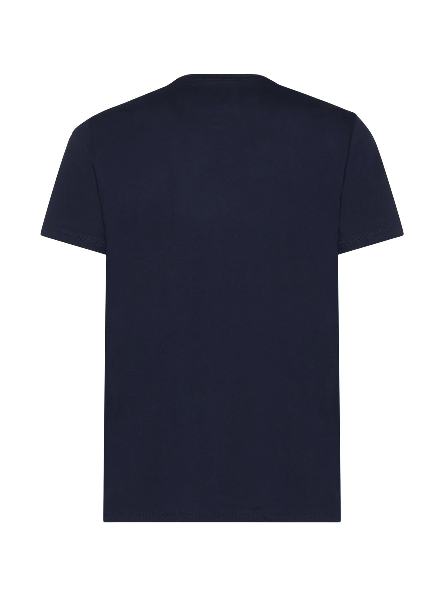 T-shirt in cotone con logo TH6709 166 LACOSTE 
