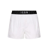 Boxer midi con logo D7B646260 100 DSQUARED2 