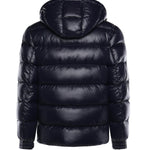 Piumino in nylon con logo HE9440035 BLUE HESKIMO 