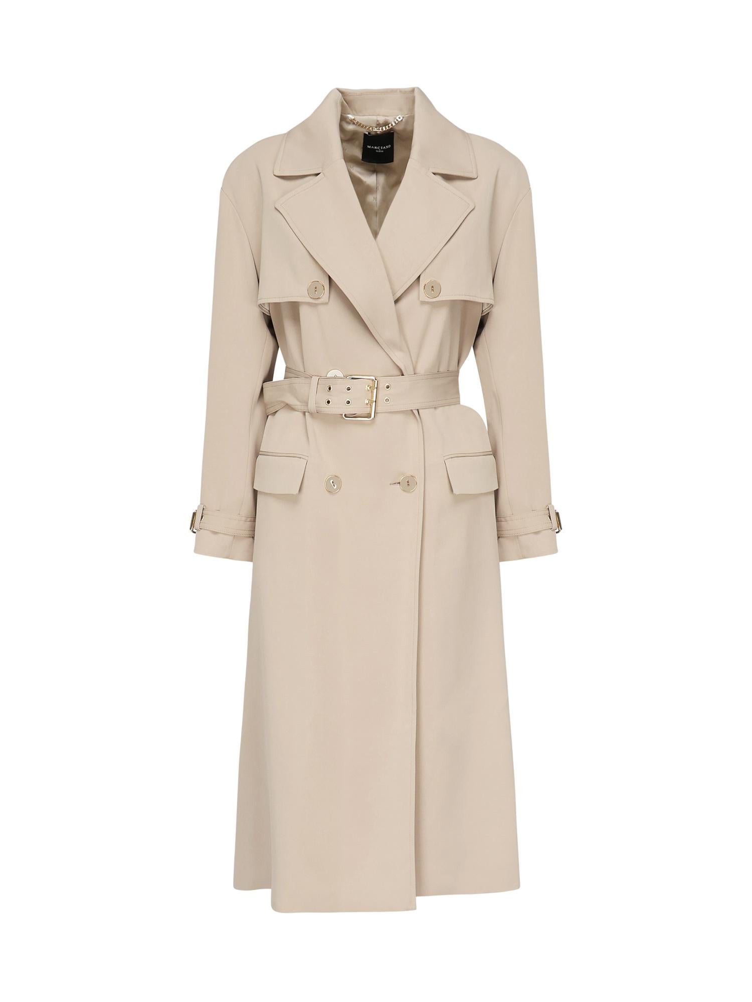 Trench doppiopetto Nina 5YGL03 7340AG1BQ MARCIANO BY GUESS 