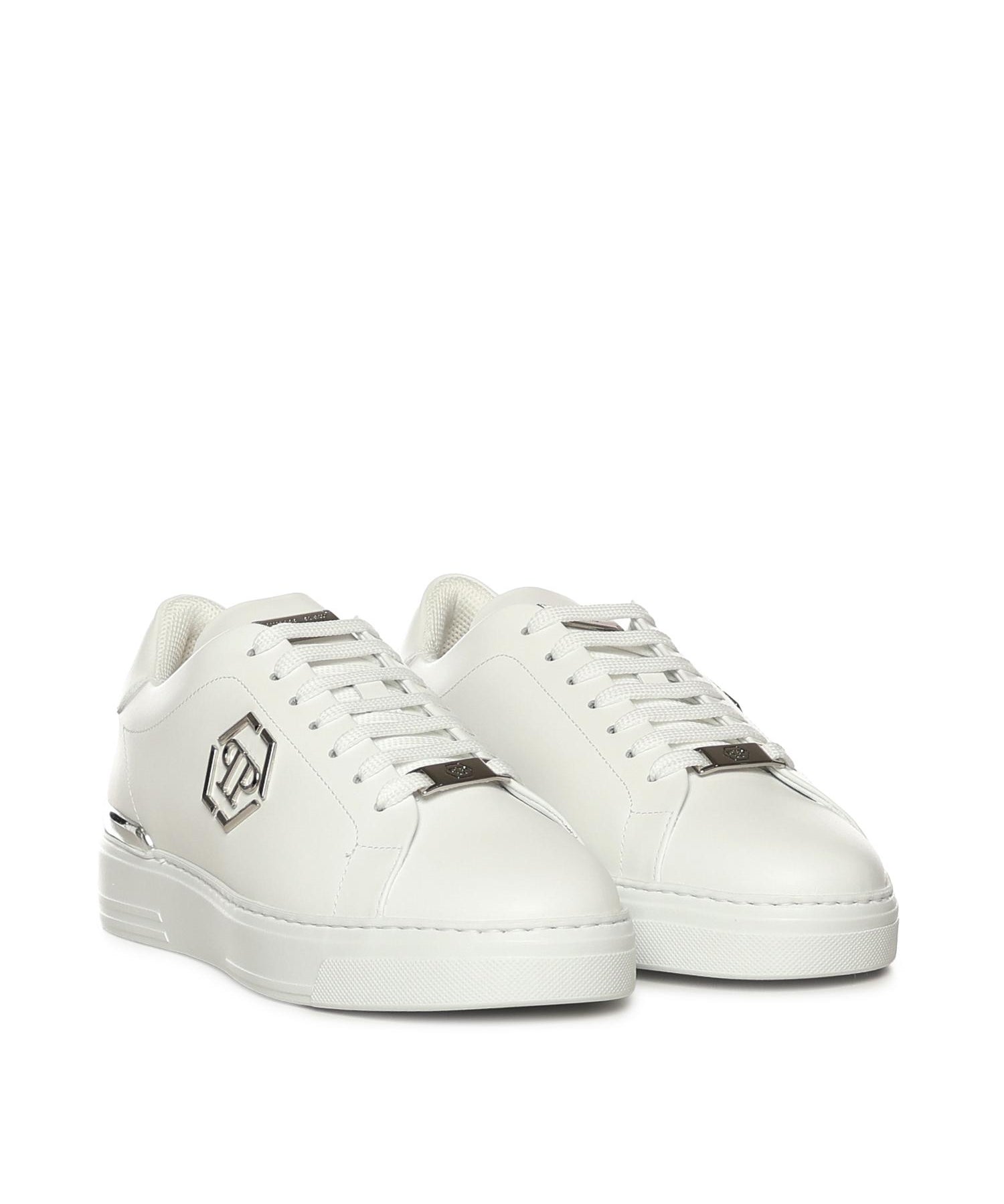 Sneaker Hexagon in pelle FABSUSC0379 PLE075N01 PHILIPP PLEIN 