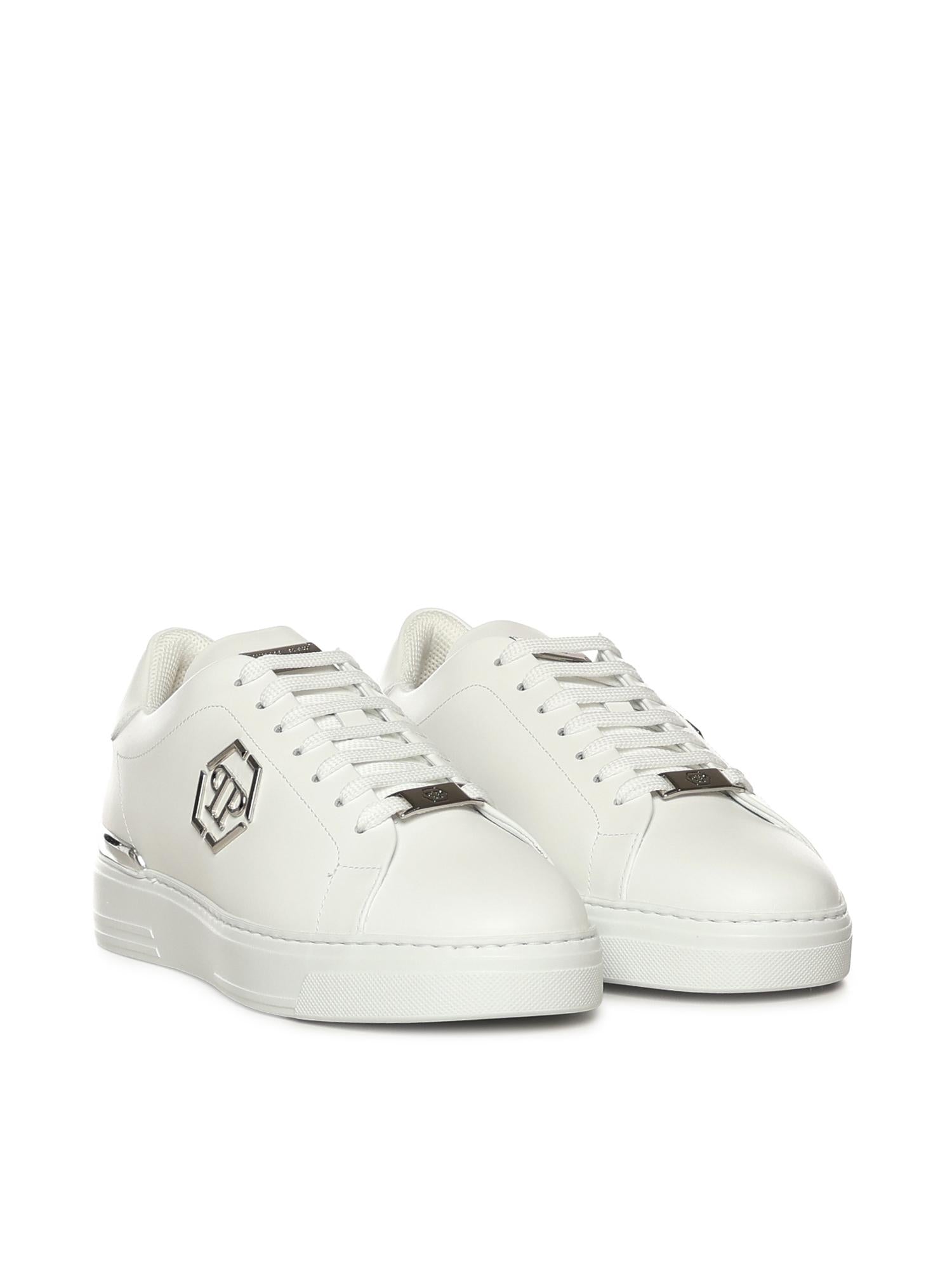 Sneaker Hexagon in pelle FABSUSC0379 PLE075N01 PHILIPP PLEIN 