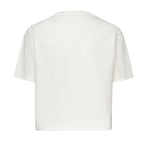 T-shirt cropped in jersey di cotone DS032 JF0352DXXXW000 DONDUP 