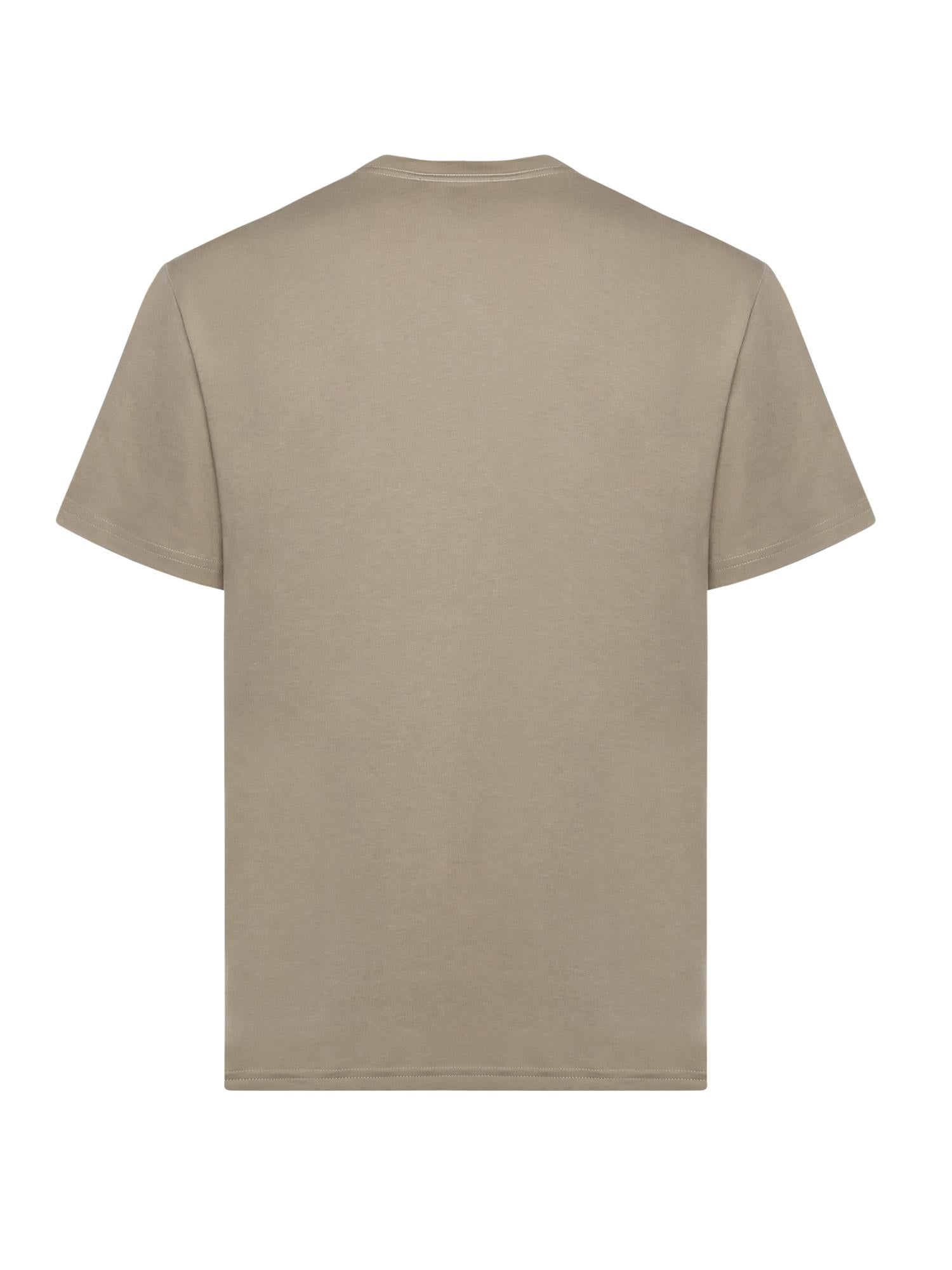 T-shirt in cotone con logo KQMB3522360ZFV C004 HOGAN 