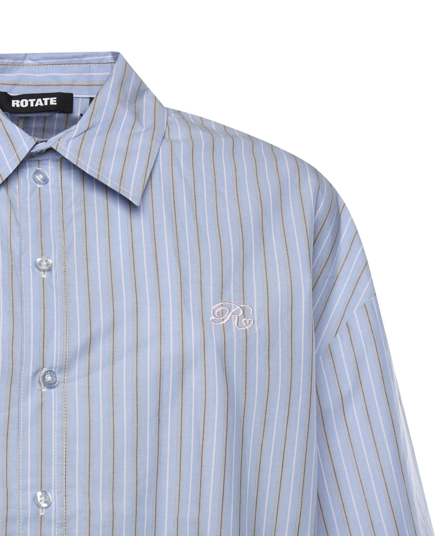 Camicia in popeline di cotone<BR/> 115366 3082 ROTATE 