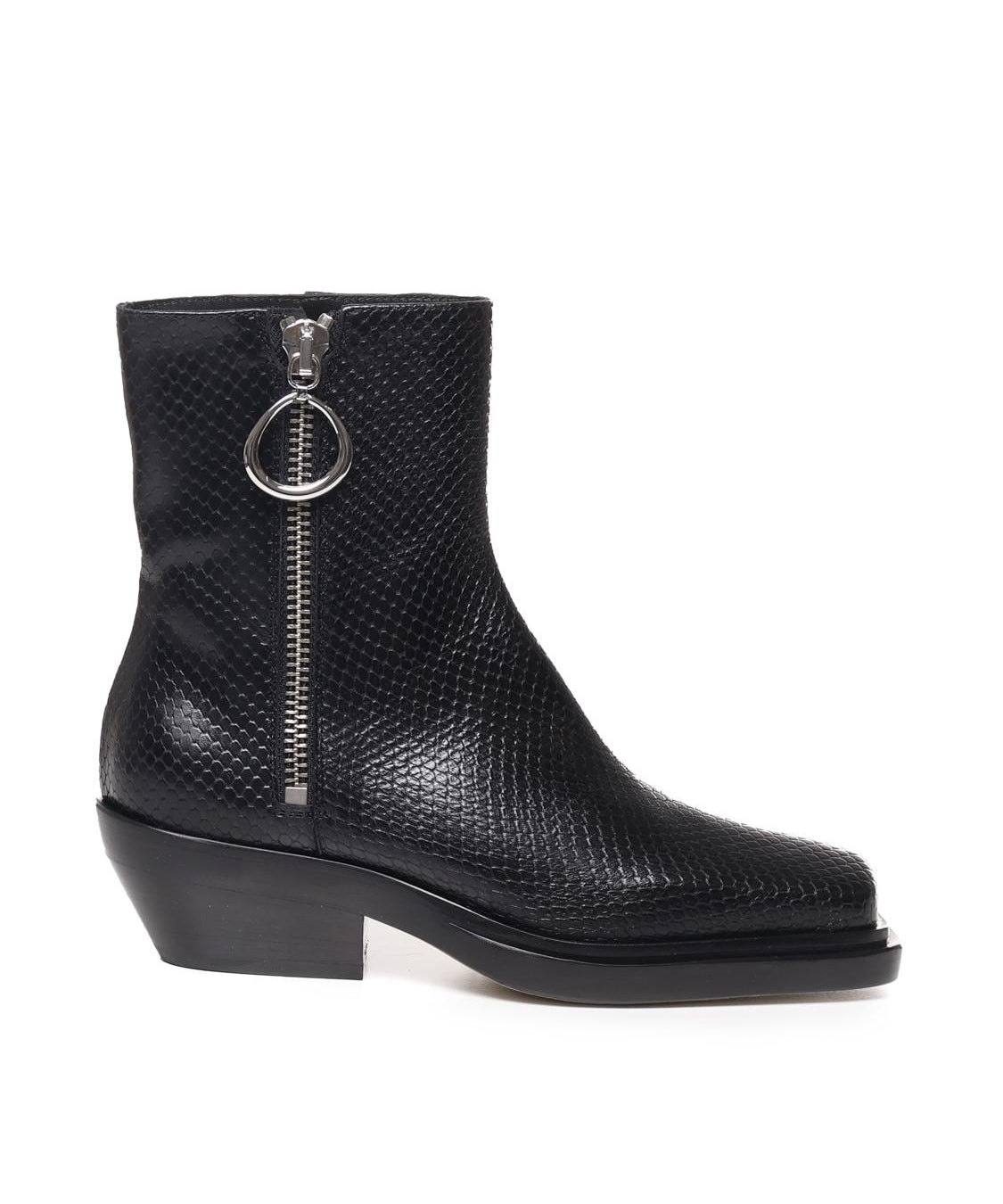 Camperos in pelle effetto pitone WS282PL0458D XXX999 DONDUP 