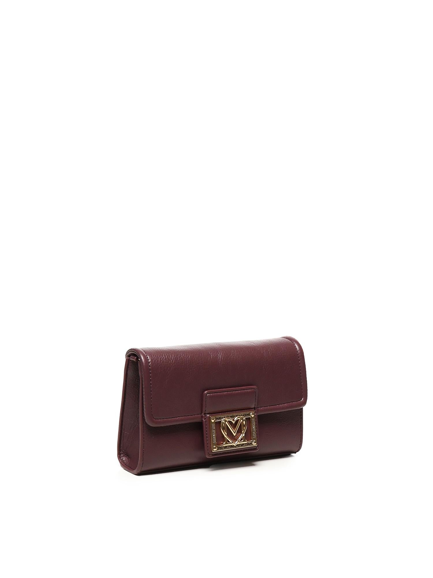 Borsa a tracolla con logo JC4093PP1NLI0 552 LOVE MOSCHINO 