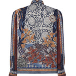 Camicia in seta con stampa piazzata leopardo MRIC0071 AKF11X0880 ETRO 