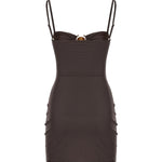 Mini abito in lycra 25047367 UMBER CHRISTOPHER ESBER 