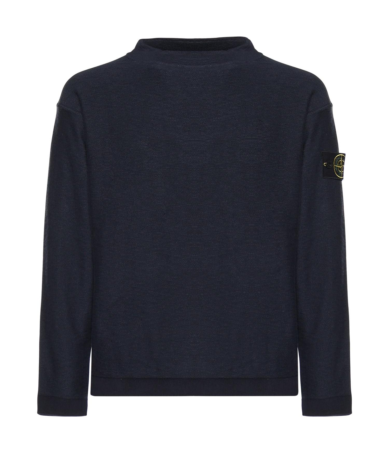 Maglione in cotone e nylon L1S155100044 S01B0V0020 STONE ISLAND 