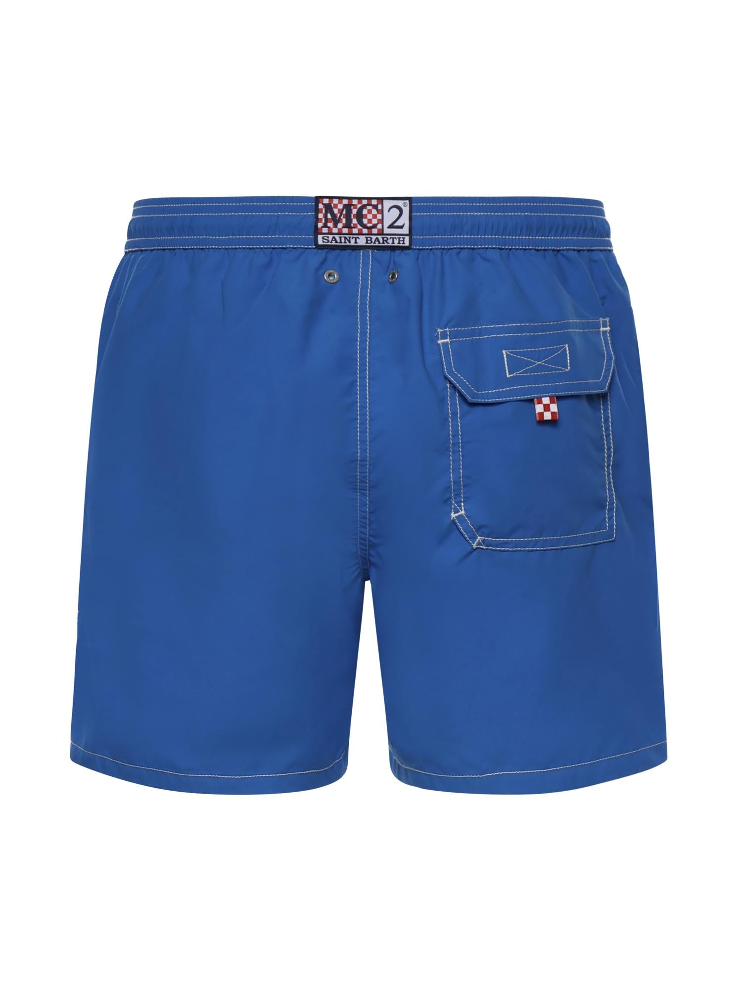 Costume da bagno con logo PATM001 01550L MC2 SAINT BARTH 