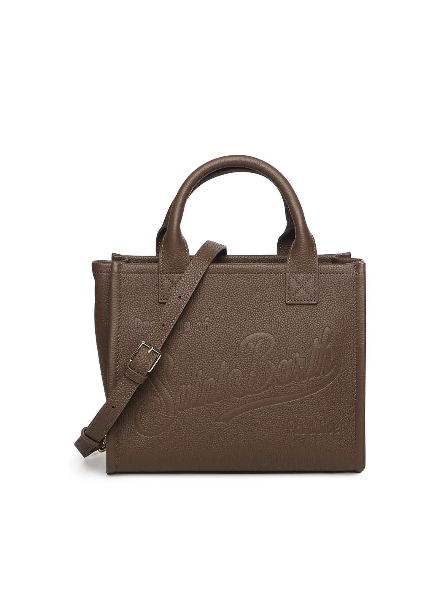 Borsa Vanity midi in pelle VANMD001 00776I MC2 SAINT BARTH 