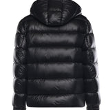 Piumino in nylon con logo HE9440035 NERO HESKIMO 