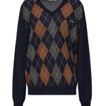 Maglia scollo a V in lana MMLB67 174CF0008 MIU MIU 