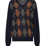 Maglia scollo a V in lana MMLB67 174CF0008 MIU MIU 