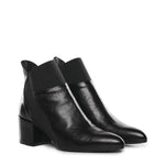 Stivaletto in pelle C41 NERO/NERO UAU 