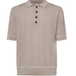Polo in lino e cotone M76MAGM42MAG0M018 261301 ELEVENTY 