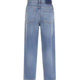 Jeans balloon fit con scoloriture 103857 A341PJF PINKO 