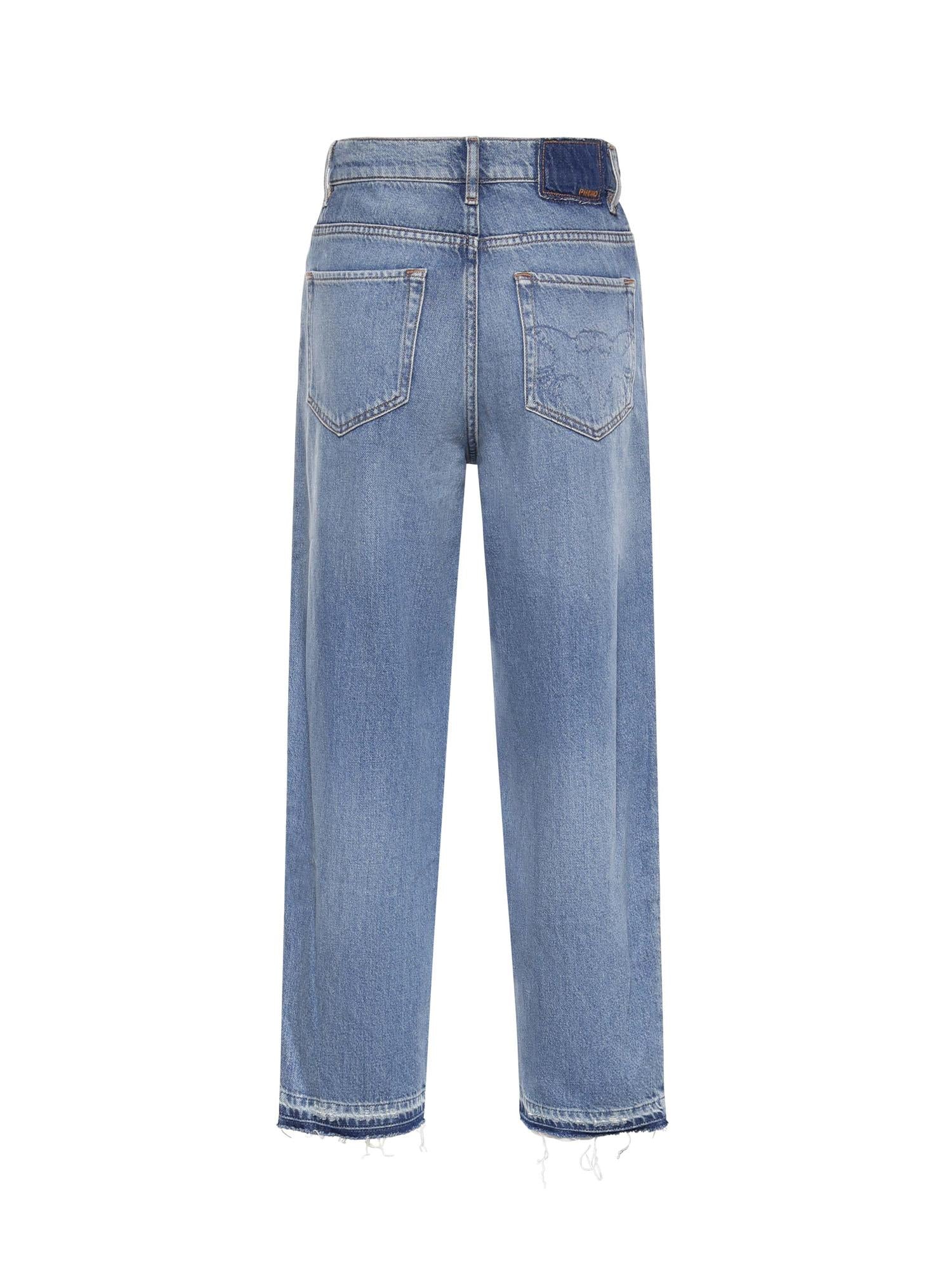 Jeans balloon fit con scoloriture 103857 A341PJF PINKO 