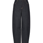 Jeans barrel in denim PF25827P BL SELF-PORTRAIT 