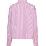 Camicia in popeline di cotone a righe 857837 TPM265621 BALENCIAGA 