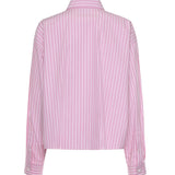Camicia in popeline di cotone a righe 857837 TPM265621 BALENCIAGA 