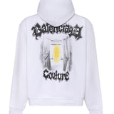 Felpa con cappuccio Salon De Couture 850338 TUVD99000 BALENCIAGA 