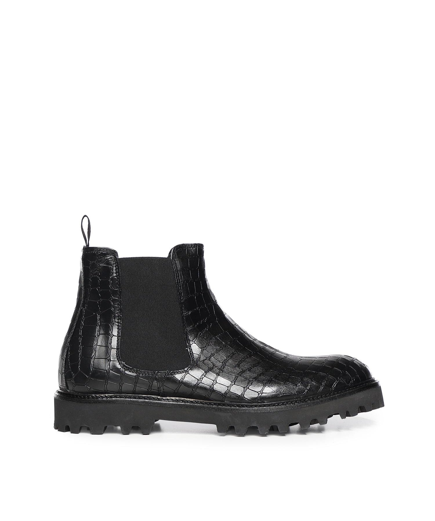 Stivaletto Don in pelle DON VITELLOBLACK GIULIANO GALIANO 
